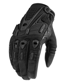 Icon Tarmac V.3 Black Gloves